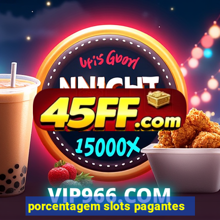 porcentagem slots pagantes